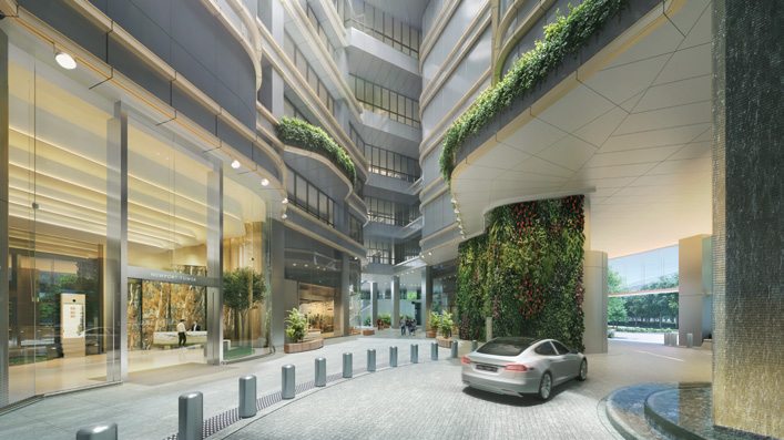 Newport Residences main arrival