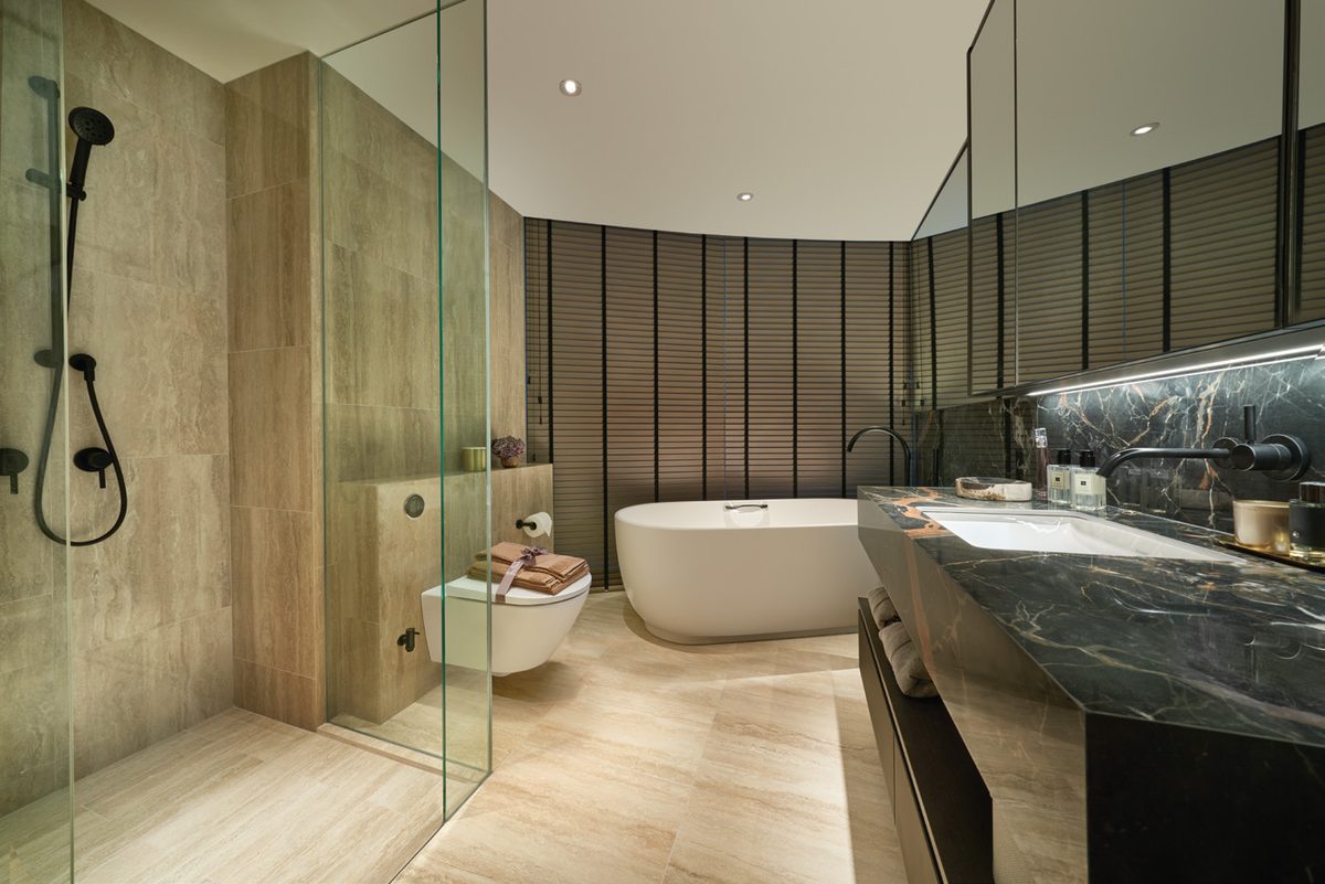 Master bathroom