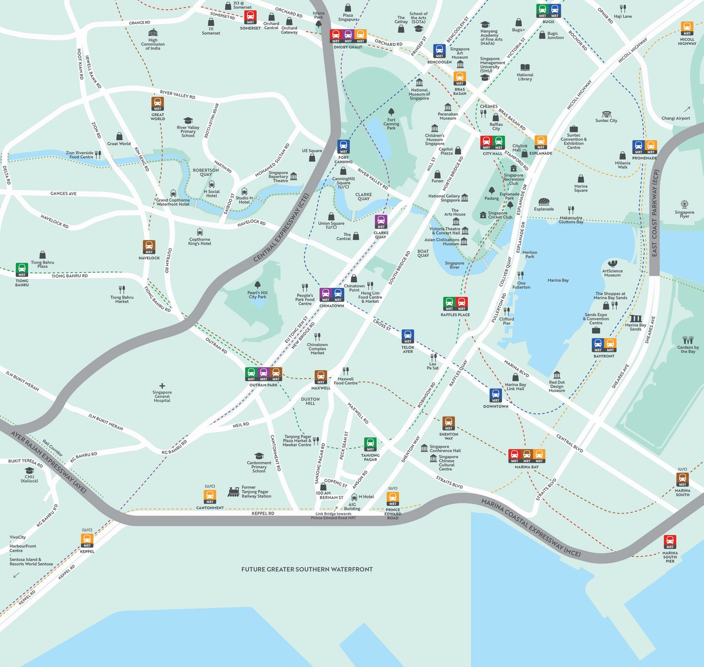 Newport Residences — official location map